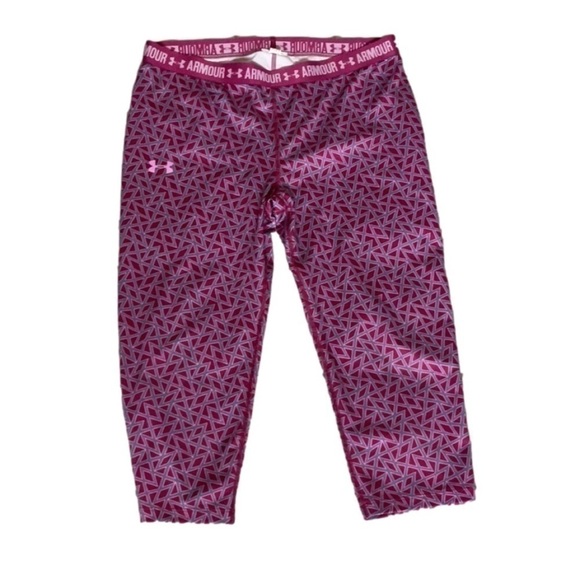 UNDER Armour Girls HeatGear Capris - Picture 3 of 5